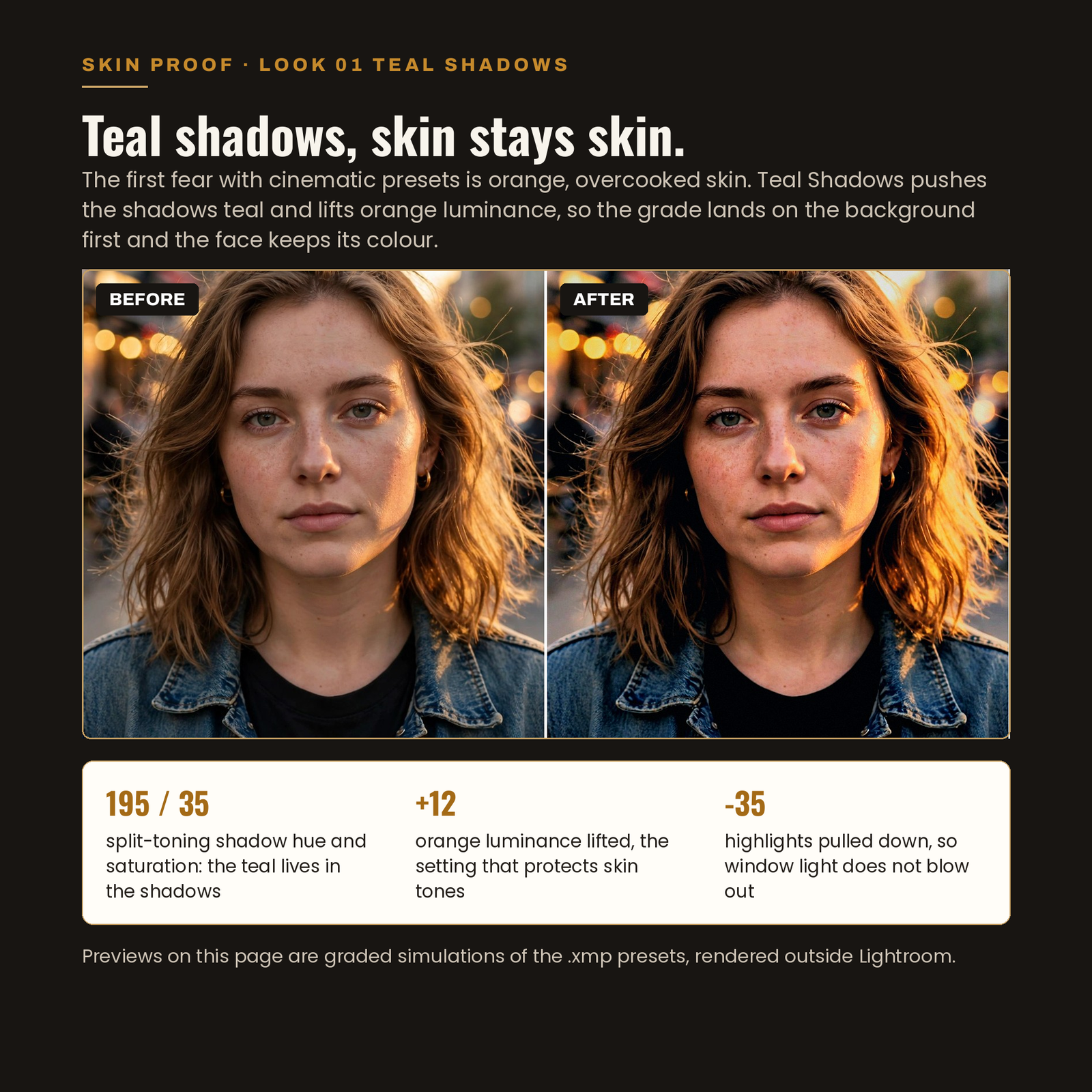 20 Cinematic Lightroom Presets | Desktop XMP + Mobile DNG + Tools, screenshot 2