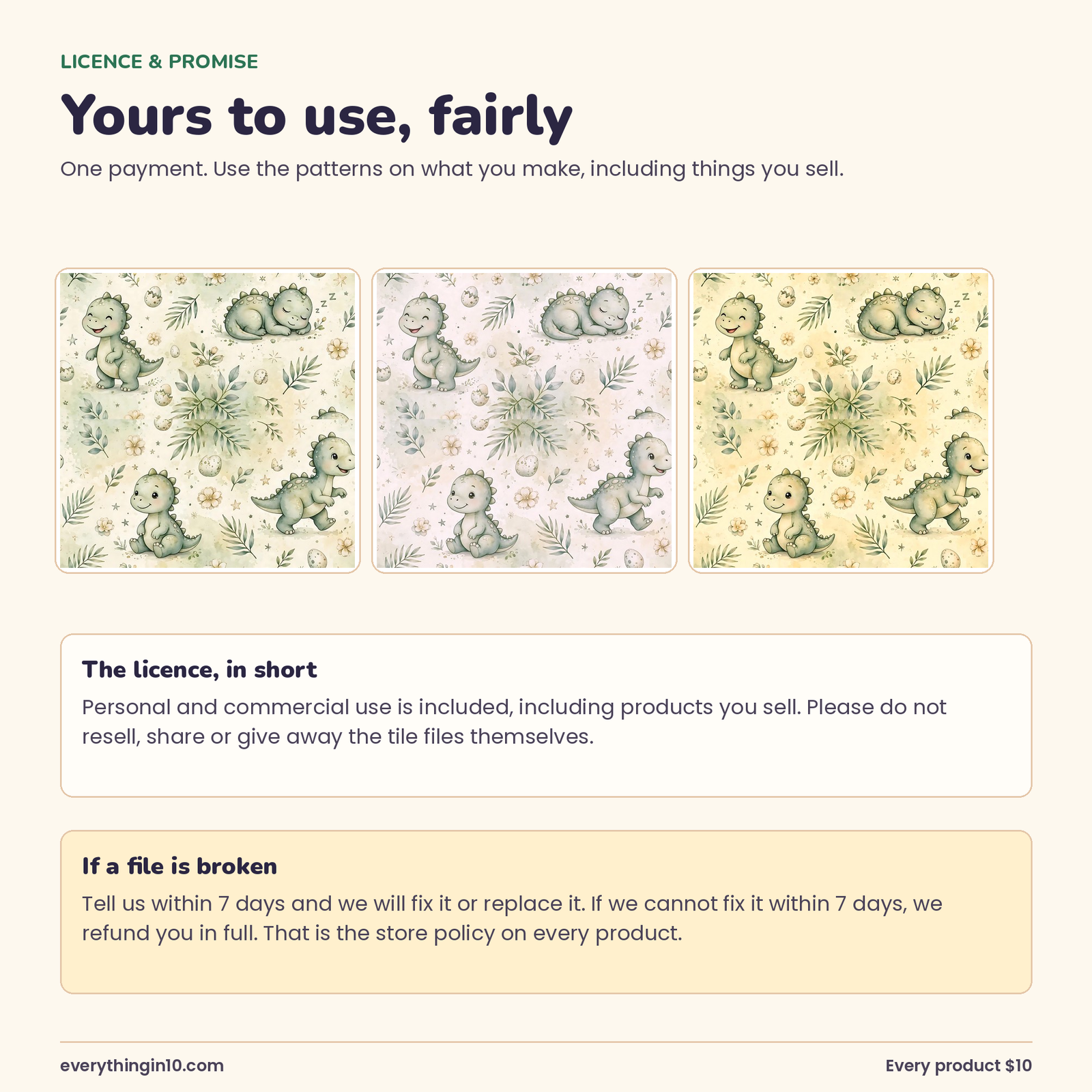 30 Kids & Cute Seamless Patterns | Premium Tileable Pattern Tiles, screenshot 12
