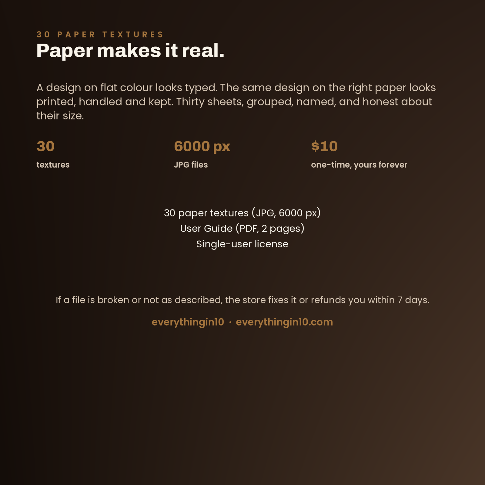 30 Paper Textures Pack | Premium Backgrounds for Design & Print, screenshot 12