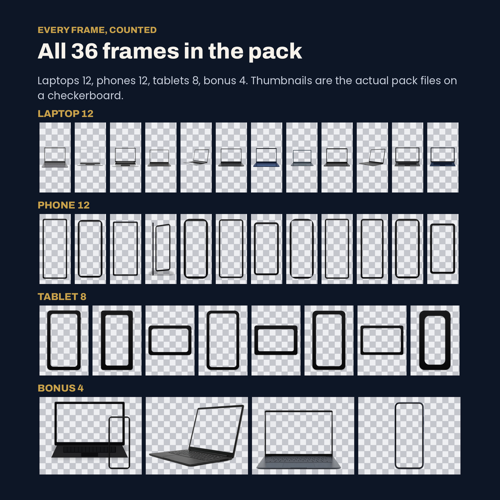36 Scene Creator Frames, screenshot 3