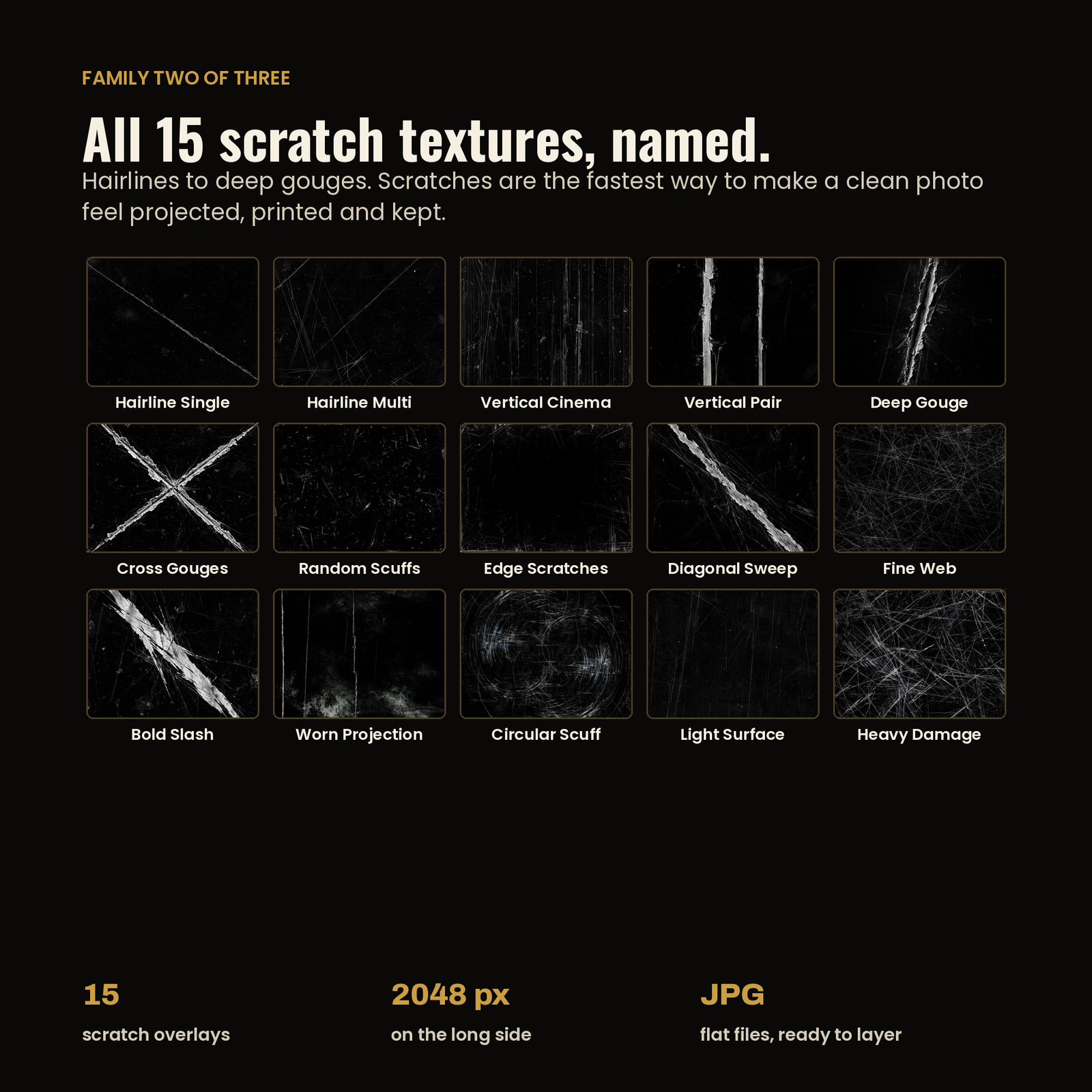 65 Dust & Scratch Overlays | Authentic Vintage Film Effects, screenshot 4
