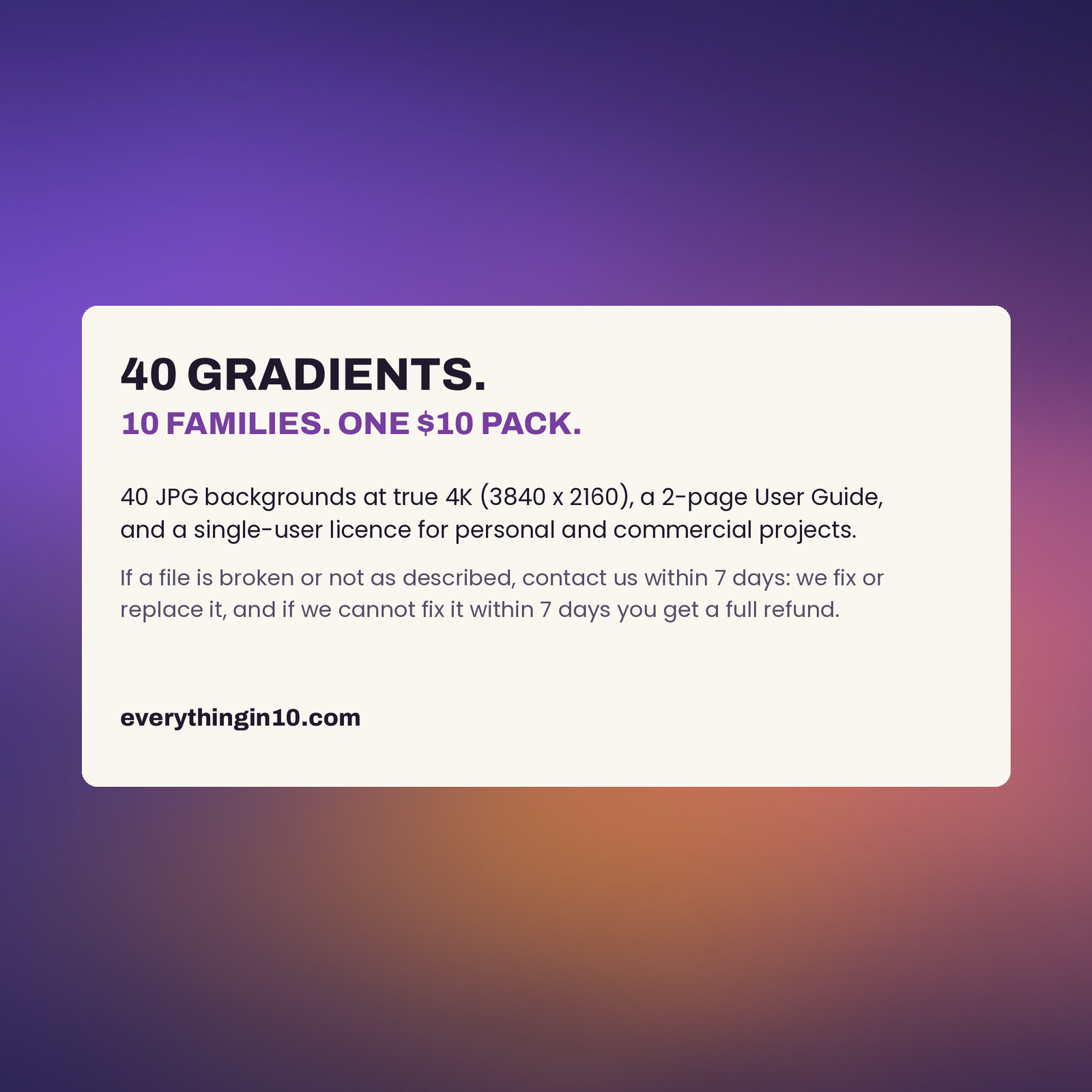 40 Gradient Backgrounds 4K | Premium Wallpapers & Design Backdrops, screenshot 13
