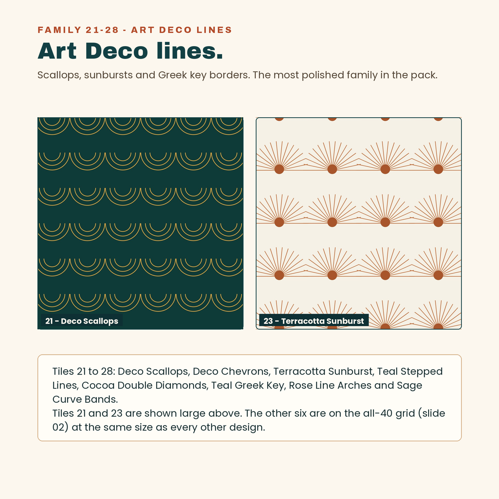 40 Seamless Patterns Vol. 2 | Premium Tileable Pattern Tiles, screenshot 7