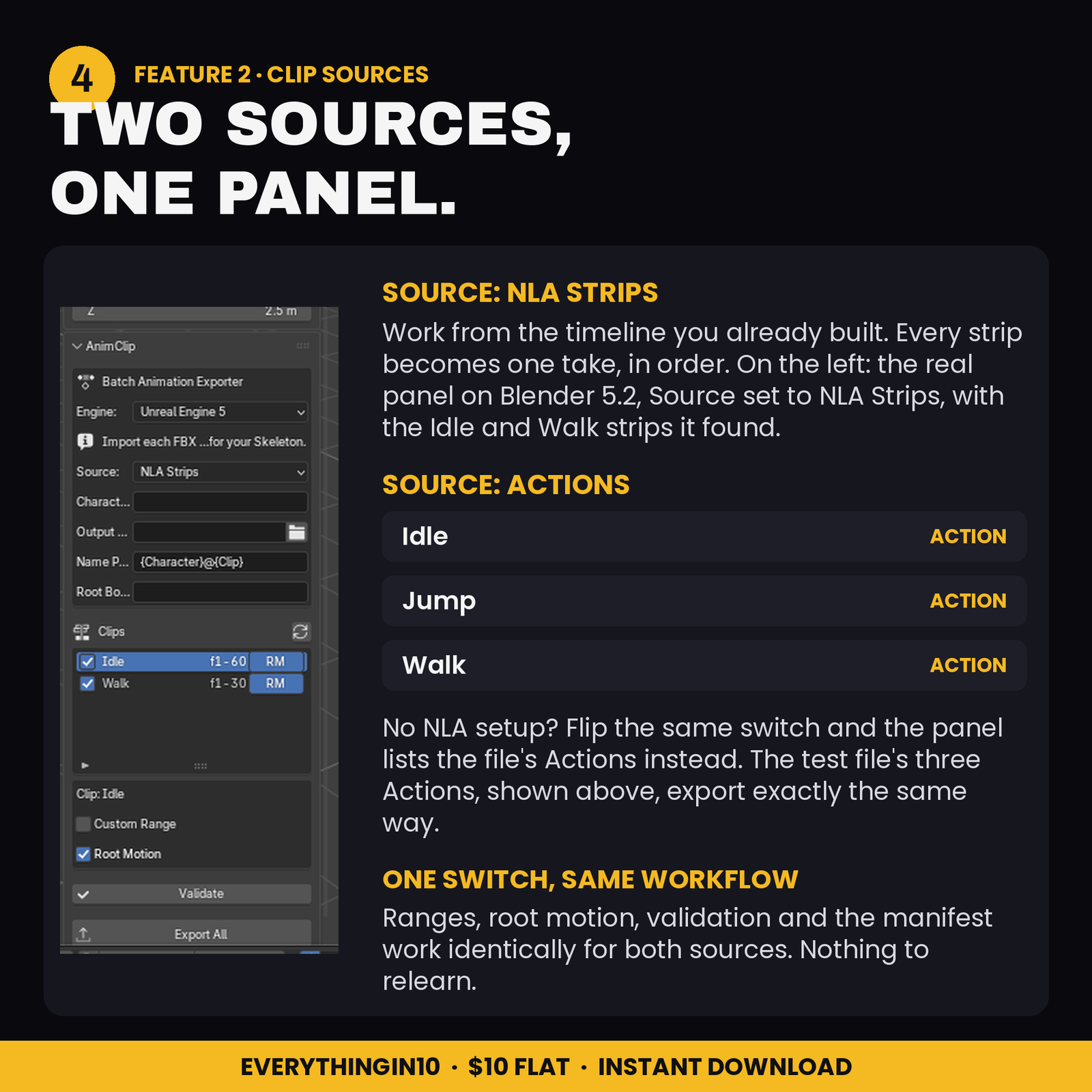 AnimClip | Batch Animation Exporter, screenshot 4