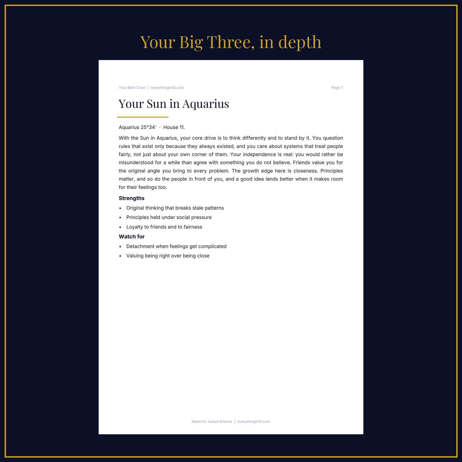 Birth Chart Reading | Your Personal Astrology Report, Made From Your Birth Date, Time and Place, screenshot 3