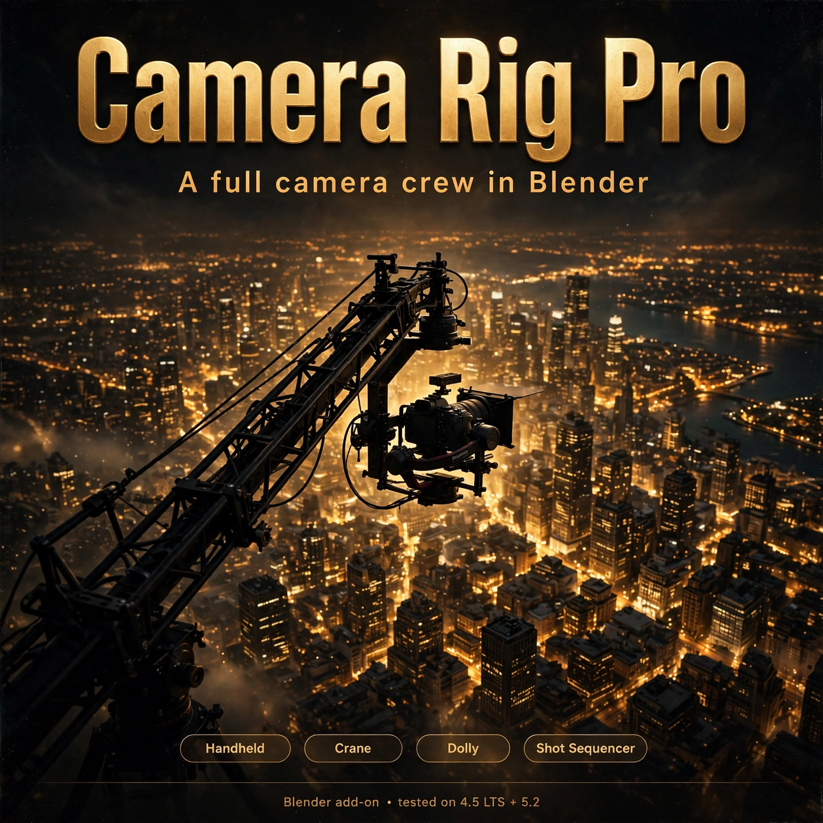 Camera Rig Pro | Cinematic Camera for Blender