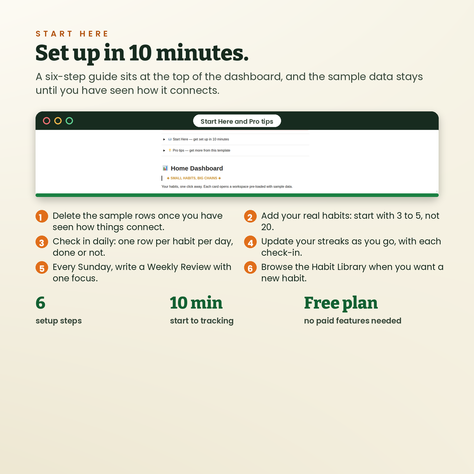 Habit Tracker Pro | Build Habits That Stick in Notion, screenshot 9