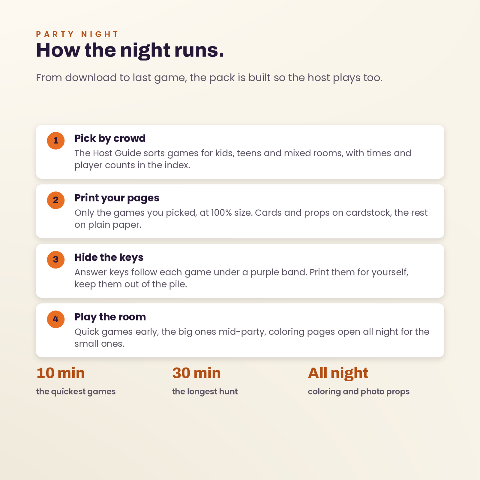 Halloween Party Games Mega Pack | 25 Printable Games (80 Pages, US Letter + A4), screenshot 11
