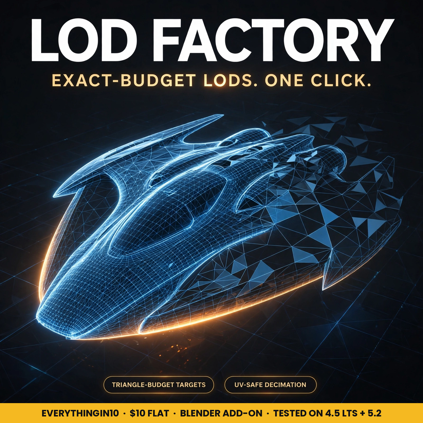 LOD Factory | One-Click LOD Generator