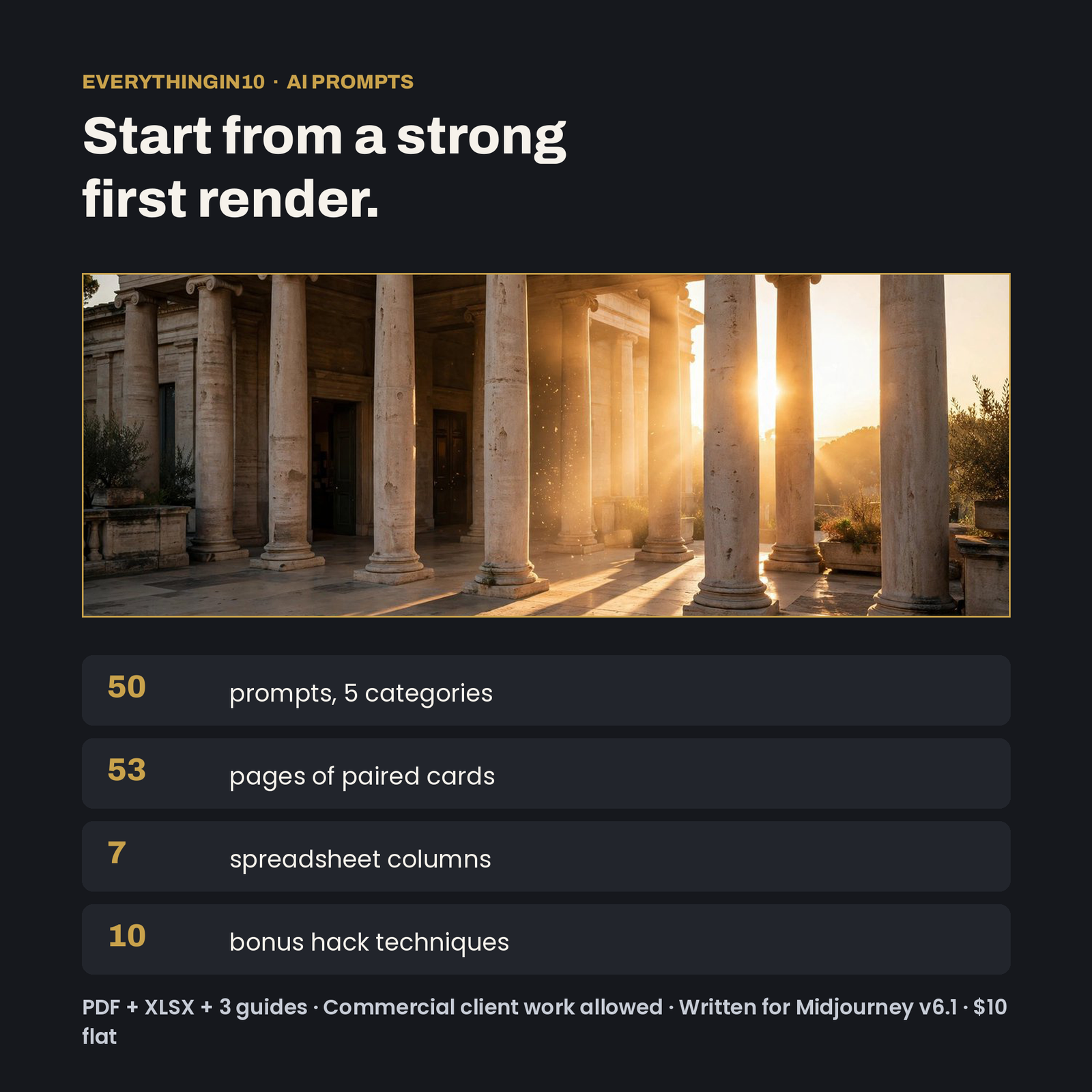 Midjourney Architecture Prompts | 50 Prompts, Each With Its Own Style, screenshot 12