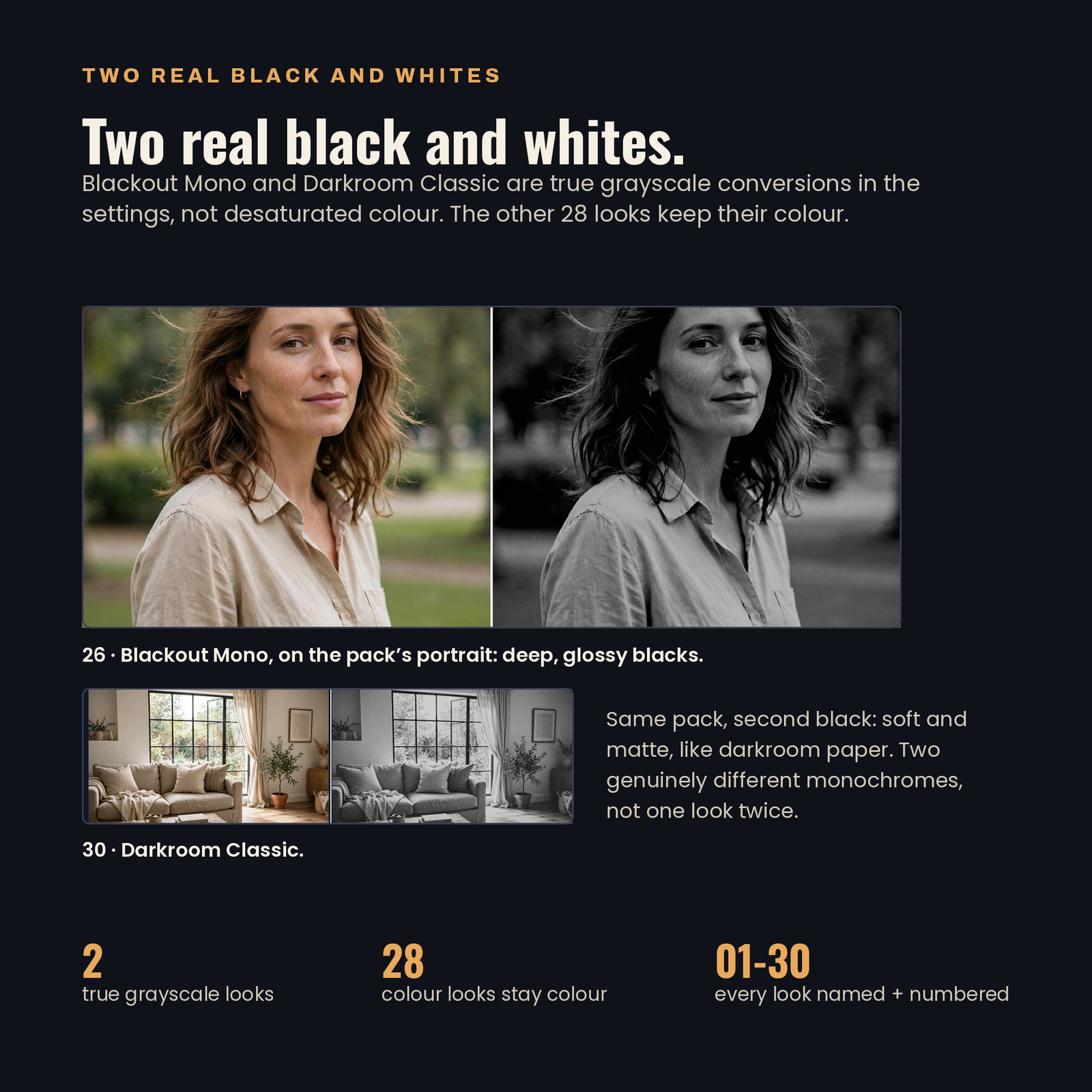 30 Moody Dark Lightroom Presets, screenshot 5