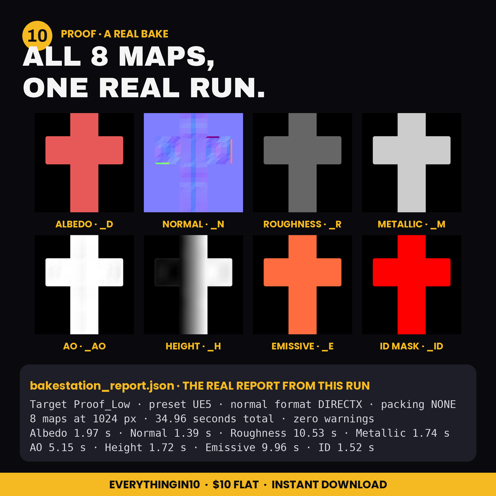 PBR Bake Station | One-Click PBR Texture Baking, screenshot 10