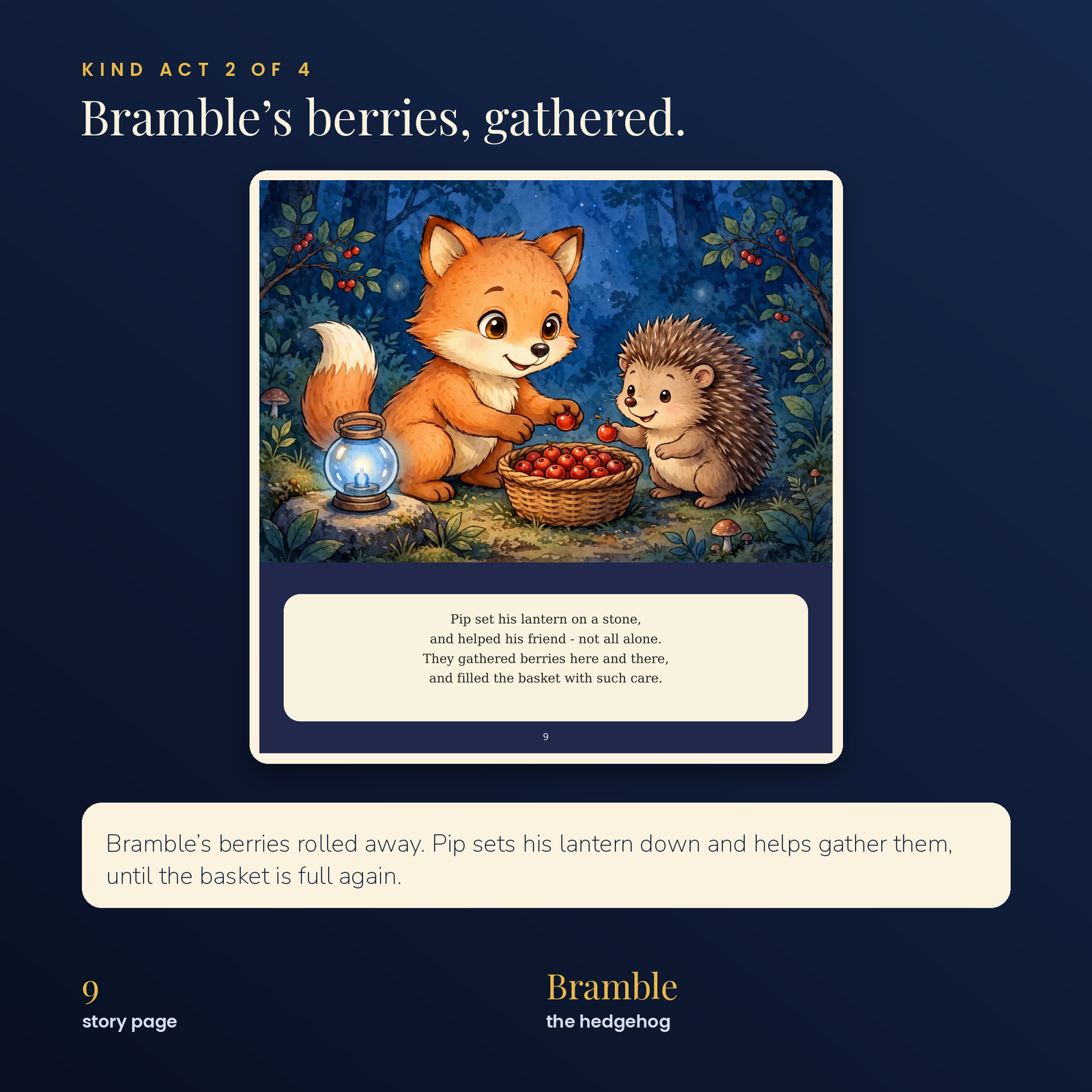 Pip's Lantern of Kindness | A Bedtime Kindness Storybook (Ages 3-7), screenshot 4
