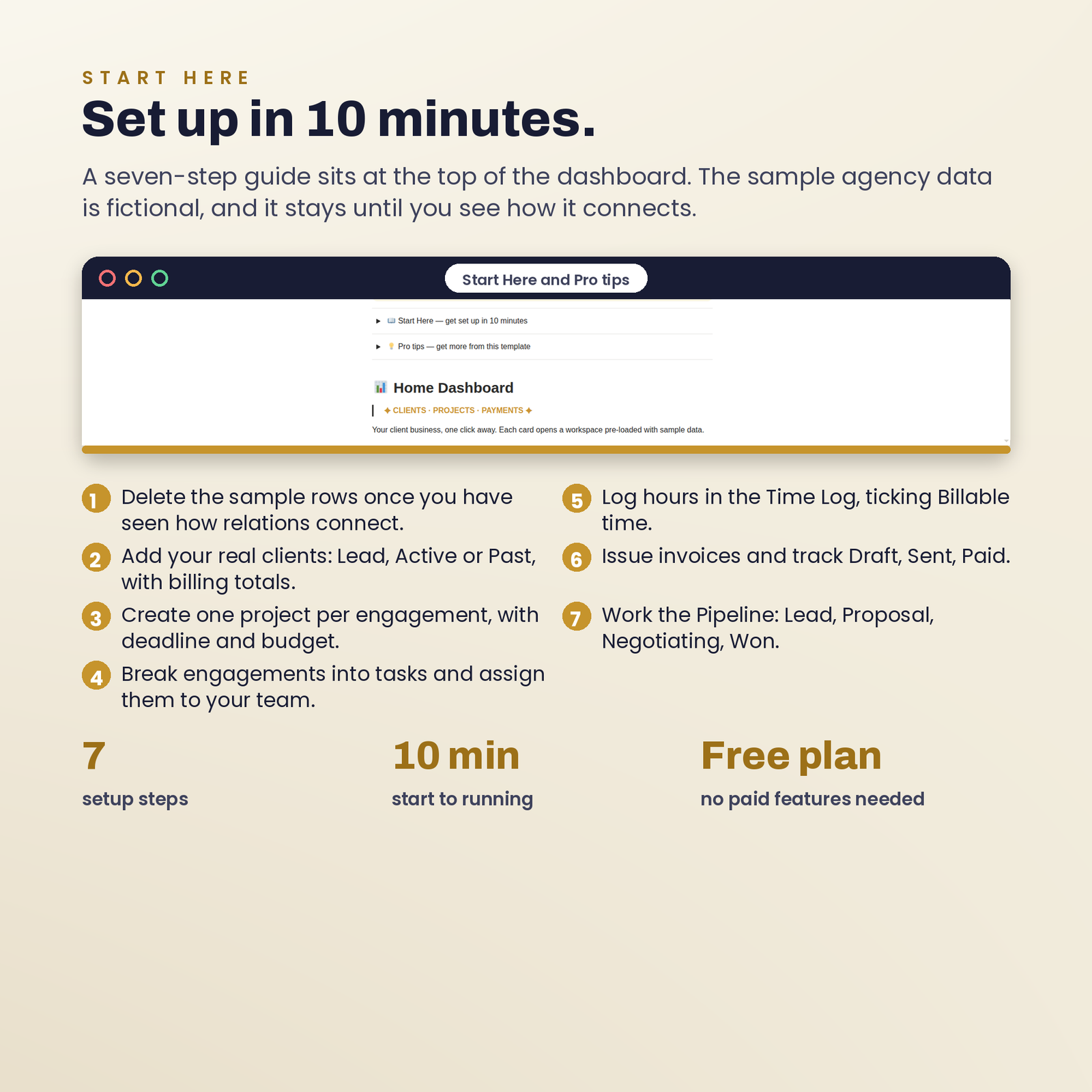 Project & Client OS | Run Your Freelance Business in Notion, screenshot 10