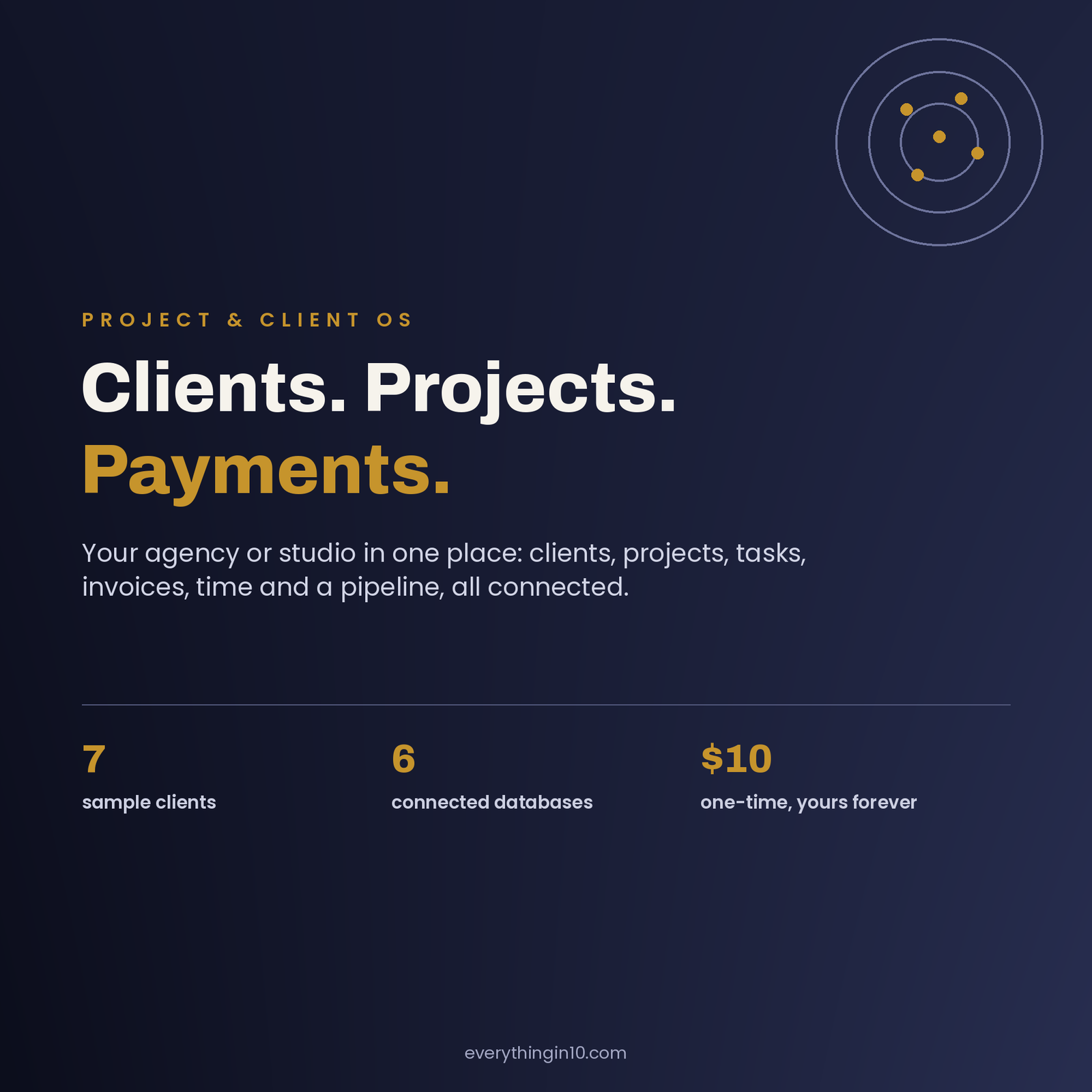 Project & Client OS | Run Your Freelance Business in Notion, screenshot 12
