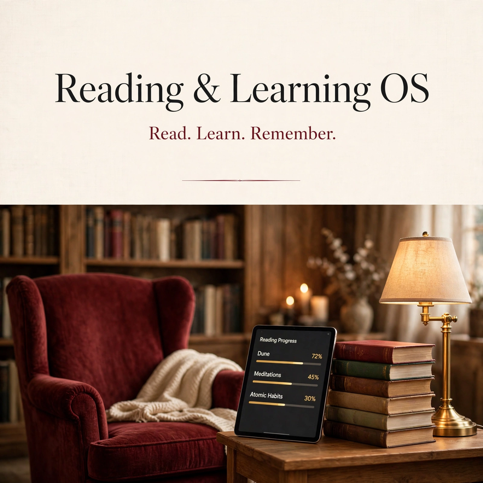 Reading & Learning OS | Your Personal Knowledge System in Notion