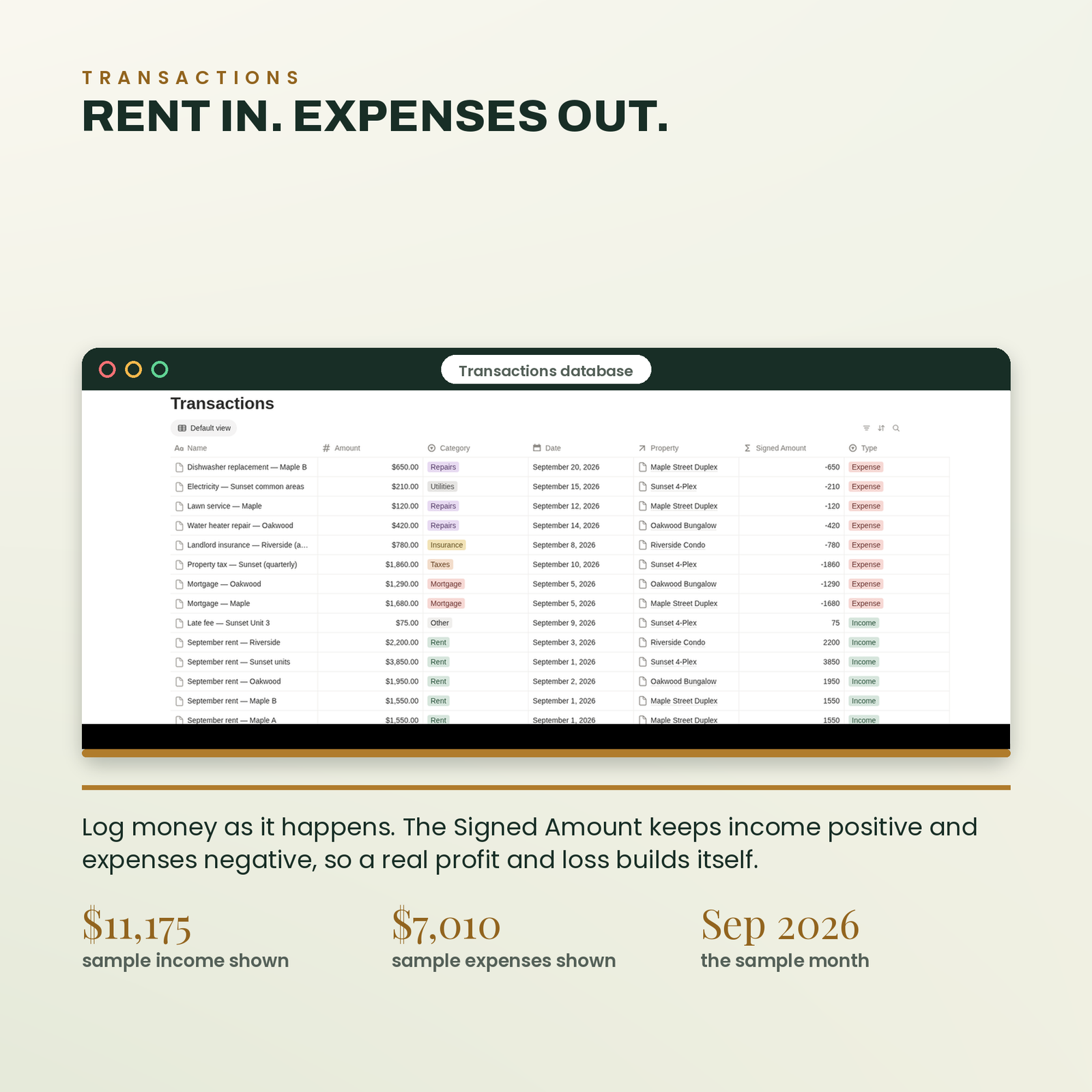 Rental Property OS | Notion Template for Landlords & Property Managers, screenshot 8