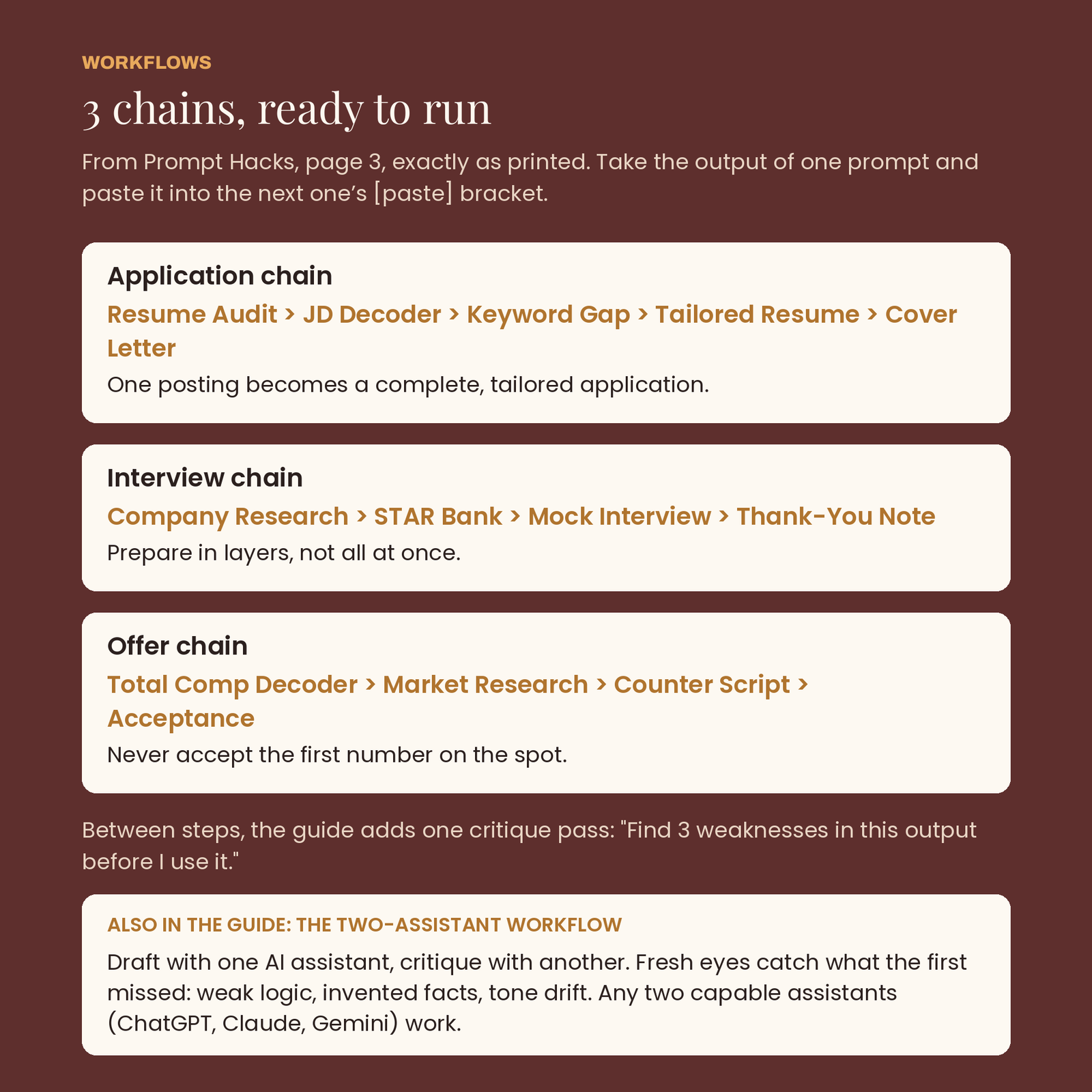 Resume & Job Application Prompts | 200 Copy-Paste AI Prompts, screenshot 7