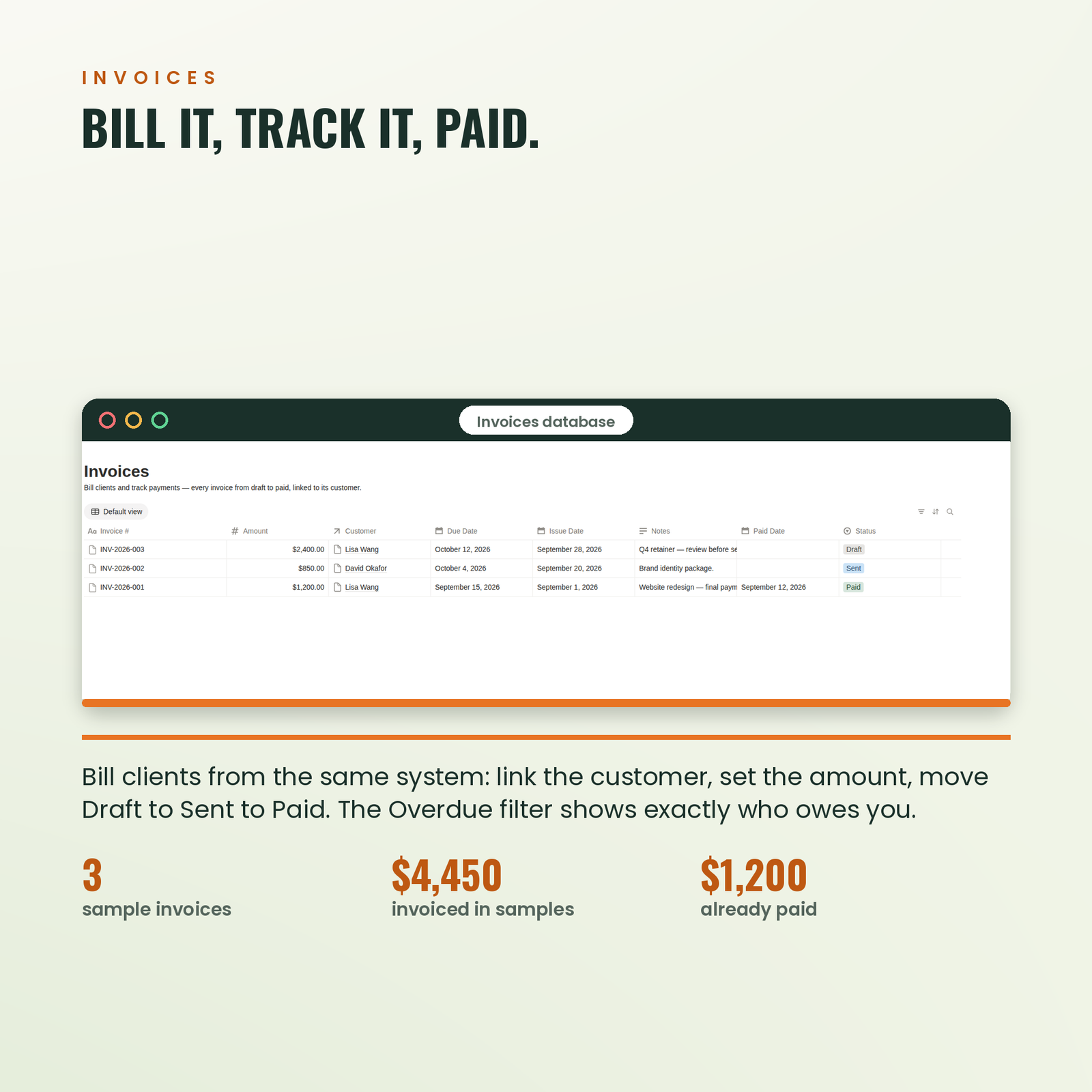 Small Business OS | Run Your Whole Business from One Notion Dashboard, screenshot 5