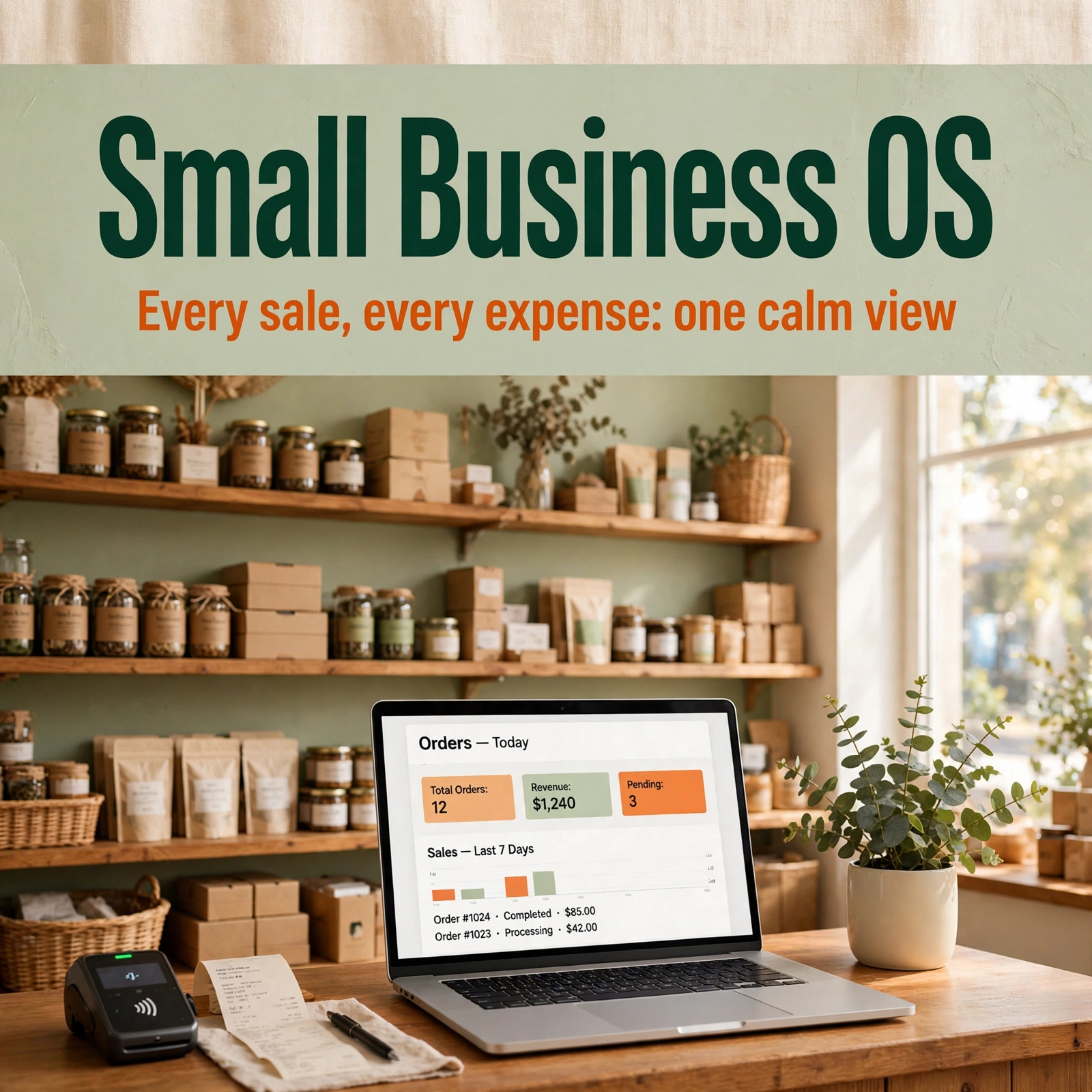 Small Business OS | Run Your Whole Business from One Notion Dashboard