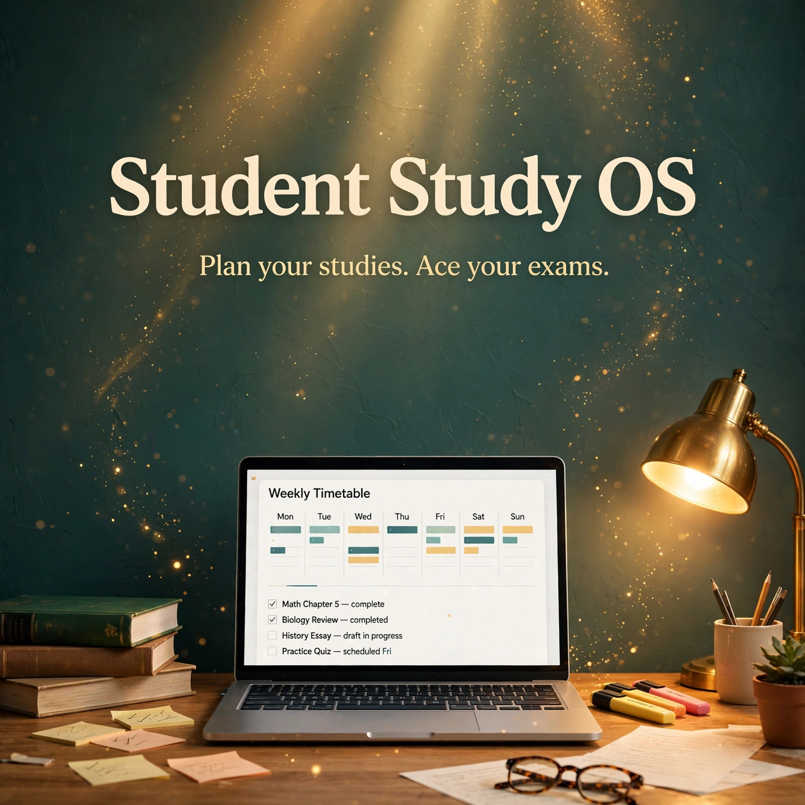 Student Study OS | Ace Every Semester in Notion