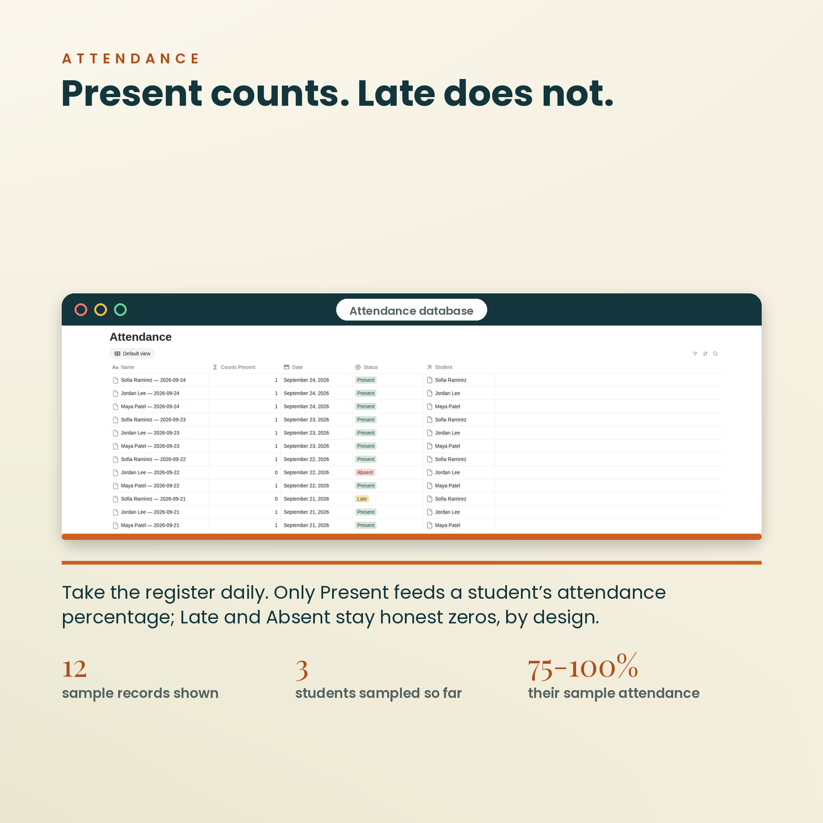 Teacher Classroom OS | Notion Template for Lesson Plans & Student Tracking, screenshot 9