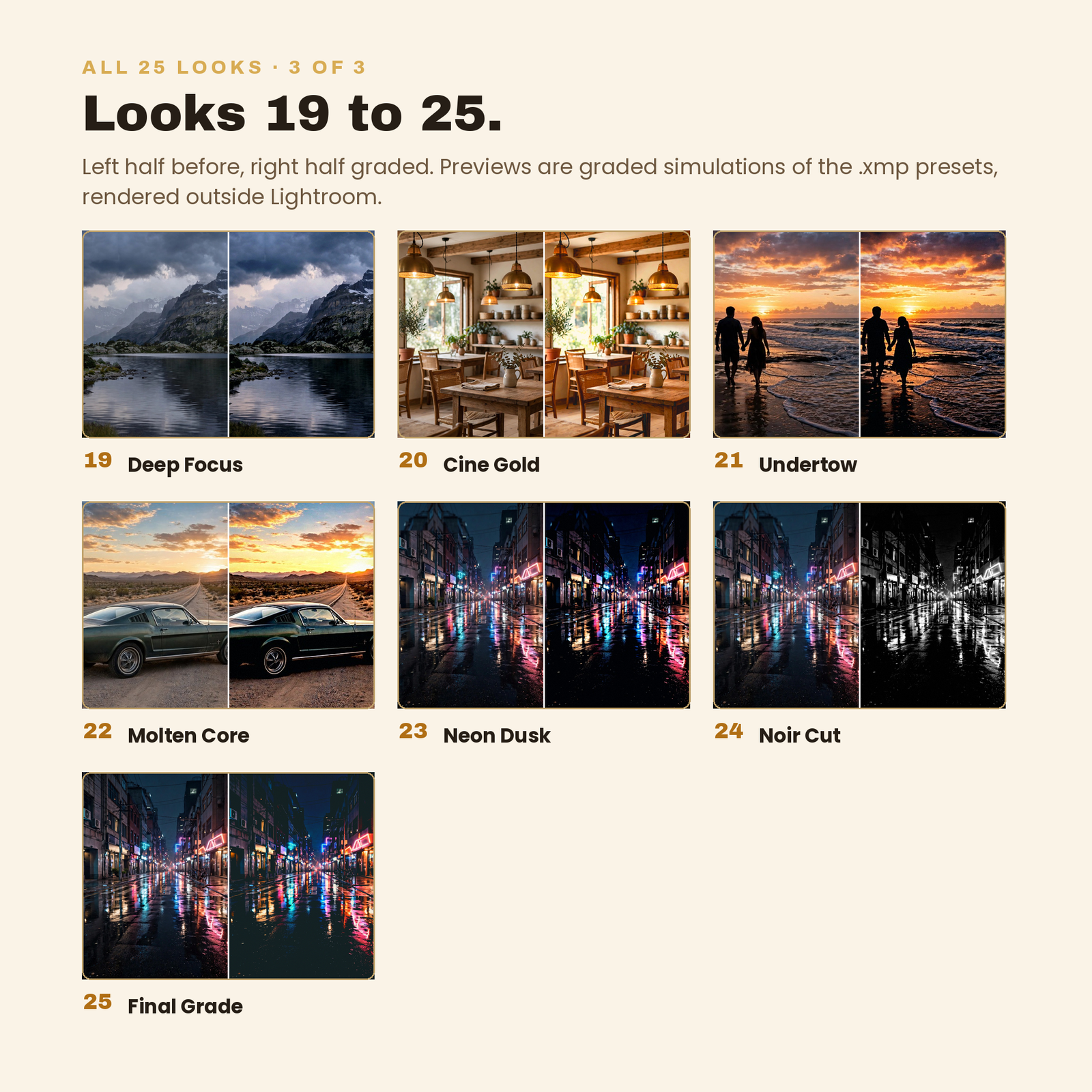 25 Cinematic Teal & Orange Presets, screenshot 10