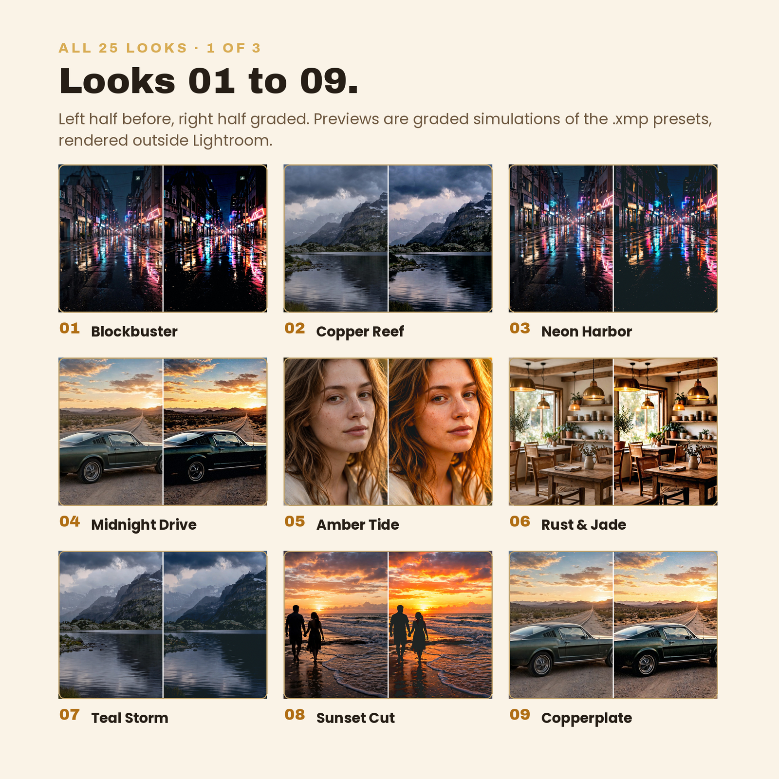 25 Cinematic Teal & Orange Presets, screenshot 8