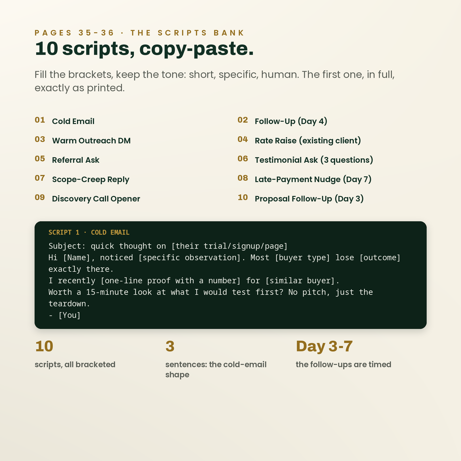 The $10K Freelancer Playbook | 40-Page Guide: Positioning, Pricing & Client Systems, screenshot 8