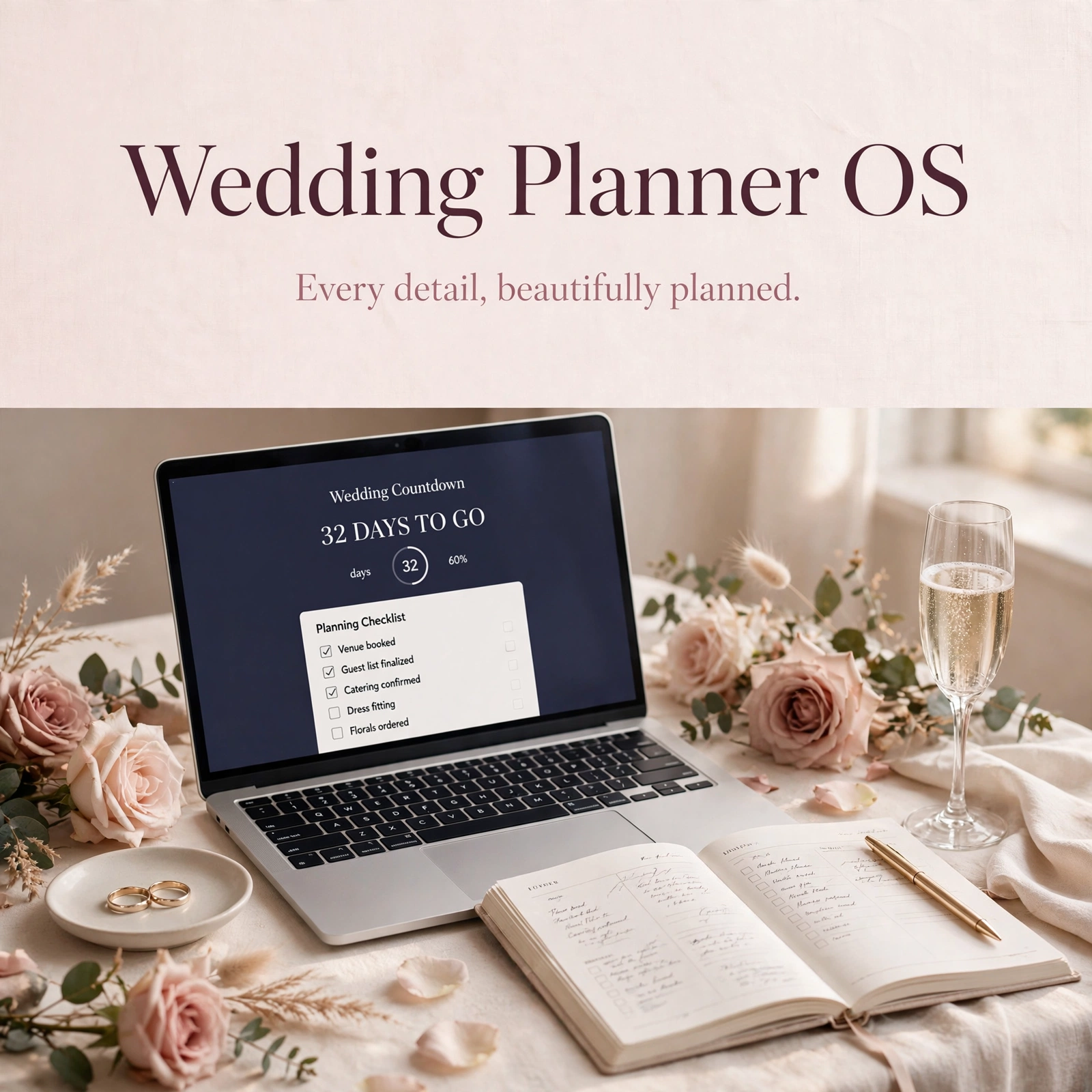 Wedding Planner OS | Plan Your Dream Wedding in Notion