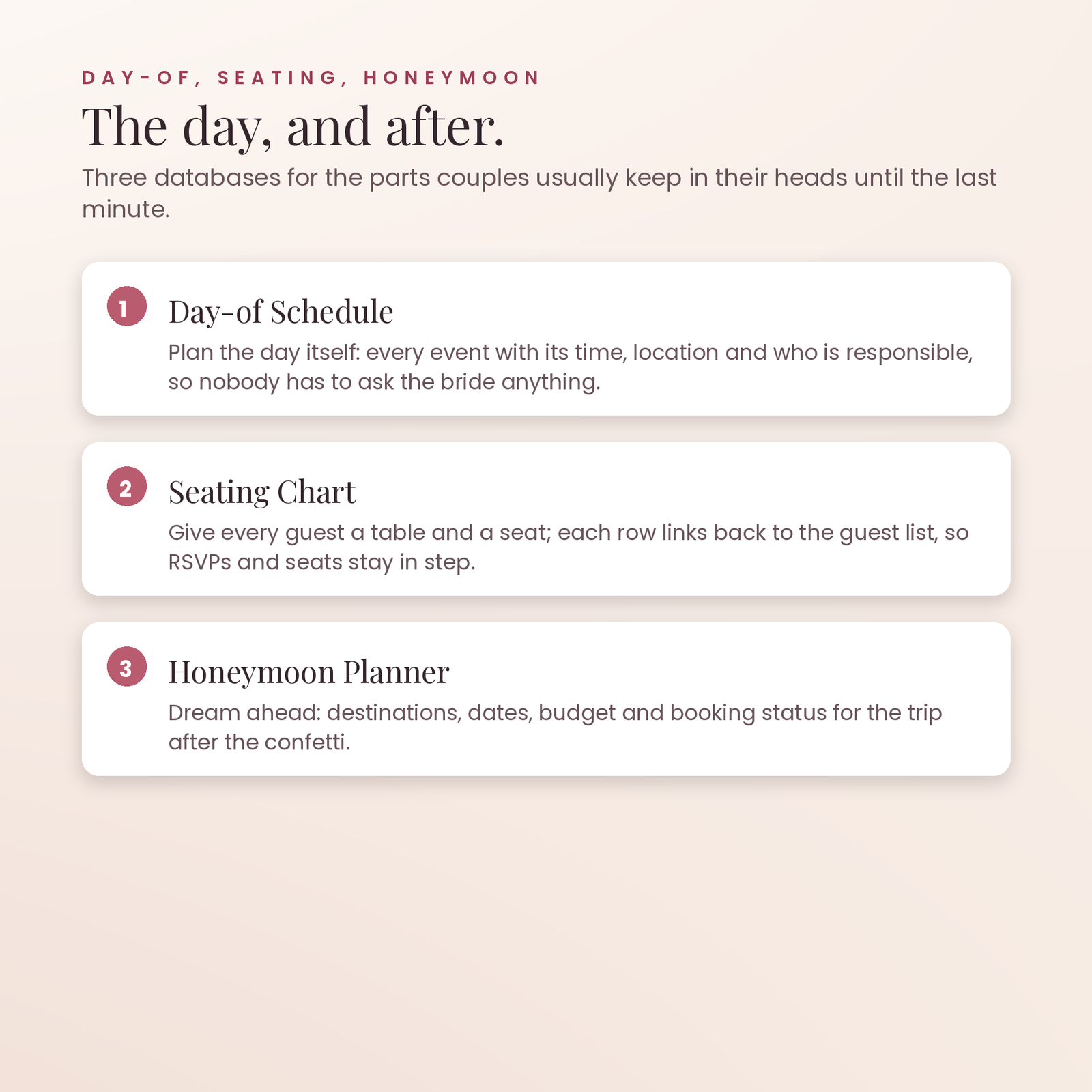 Wedding Planner OS | Plan Your Dream Wedding in Notion, screenshot 9